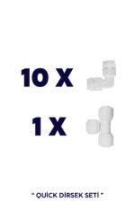 10 L 1T Quick Filtre Bağlantı Dirseği