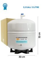 12 Litre Metal Anti-bakteriyel 3.2 Galon Su Arıtma Cihazı Tankı - 0095 - Görsel 2
