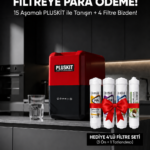 Pluskit 8LT Çelik Tanklı 80 GPD Membranlı Arıtma Cihazı - KS0010