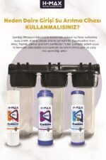 Craper Tortu Ve Klor Önleyici 10 Inç 3lü Daire Girişi Arıtma Cihazı - 0031 - Görsel 2