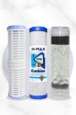 Daire Girişi ve Bina Girişi Su Arıtma Cihazlarına Özel 3 Aşamalı Filtre Seti Silifozlu - 0145