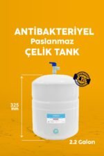 Dionys 7 Filtreli 80 GPD Hmax Membranlı 9 Litre Çelik Tanklı Açık Kasa Su Arıtma Cihazı - 0029 - Görsel 4