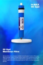 H-max 90 GPD Süper Membranlı Açık Kasa Su Arıtma Çift Karbonlu 6'lı Filtre Seti - 0040 - Görsel 3