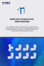 H-Max Kapalı Kasa Su Arıtma Cihazı 4'lü Filtre Seti - 0053 - Görsel 5