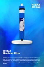 H-MAX Kapalı Kasa Su Arıtma Cihazlarına Uyumlu 5'lı Filtre Seti 80 GPD HMAX Membran - A0055 - Görsel 4