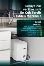 HMAX S4512 Modeli 12 Litre 15 Aşama Su Arıtma Cihazı 80 Gpd Membran - Görsel 3