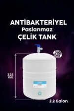 Nowa Pompalı 8 Filtreli Süper Membranlı 9 Litre Çelik Tanklı Açık Kasa Su Arıtma Cihazı - 0030 - Görsel 3