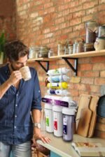 Nowa Pompalı 8 Filtreli Süper Membranlı 9 Litre Çelik Tanklı Açık Kasa Su Arıtma Cihazı - 0030 - Görsel 4