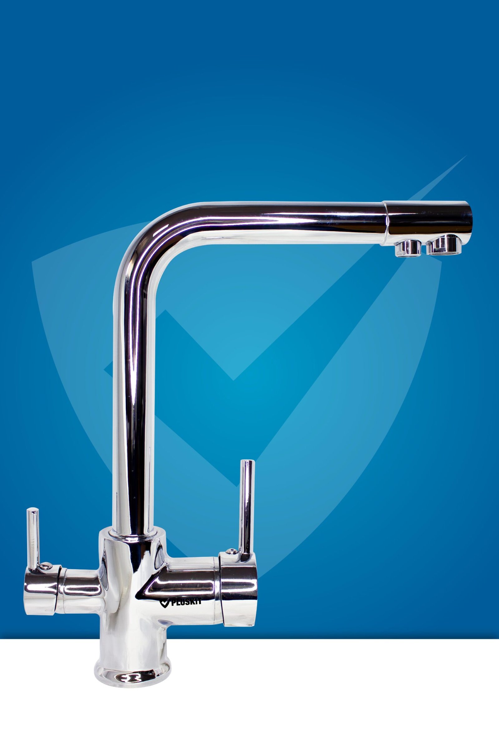 su-aritma-cihazi-icin-lux-3-yollu-arit-5c-843 Su Arıtma Cihazı Için Lüx 3 Yollu Arıtmalı Musluk Batarya (Gümüş L Batarya) - Görsel 1