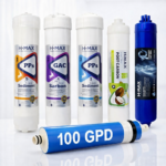 H-Max Kapalı Kasa 6'lı Set 100 Gpd - Yüksek Filtrasyon Filtre Sistemi